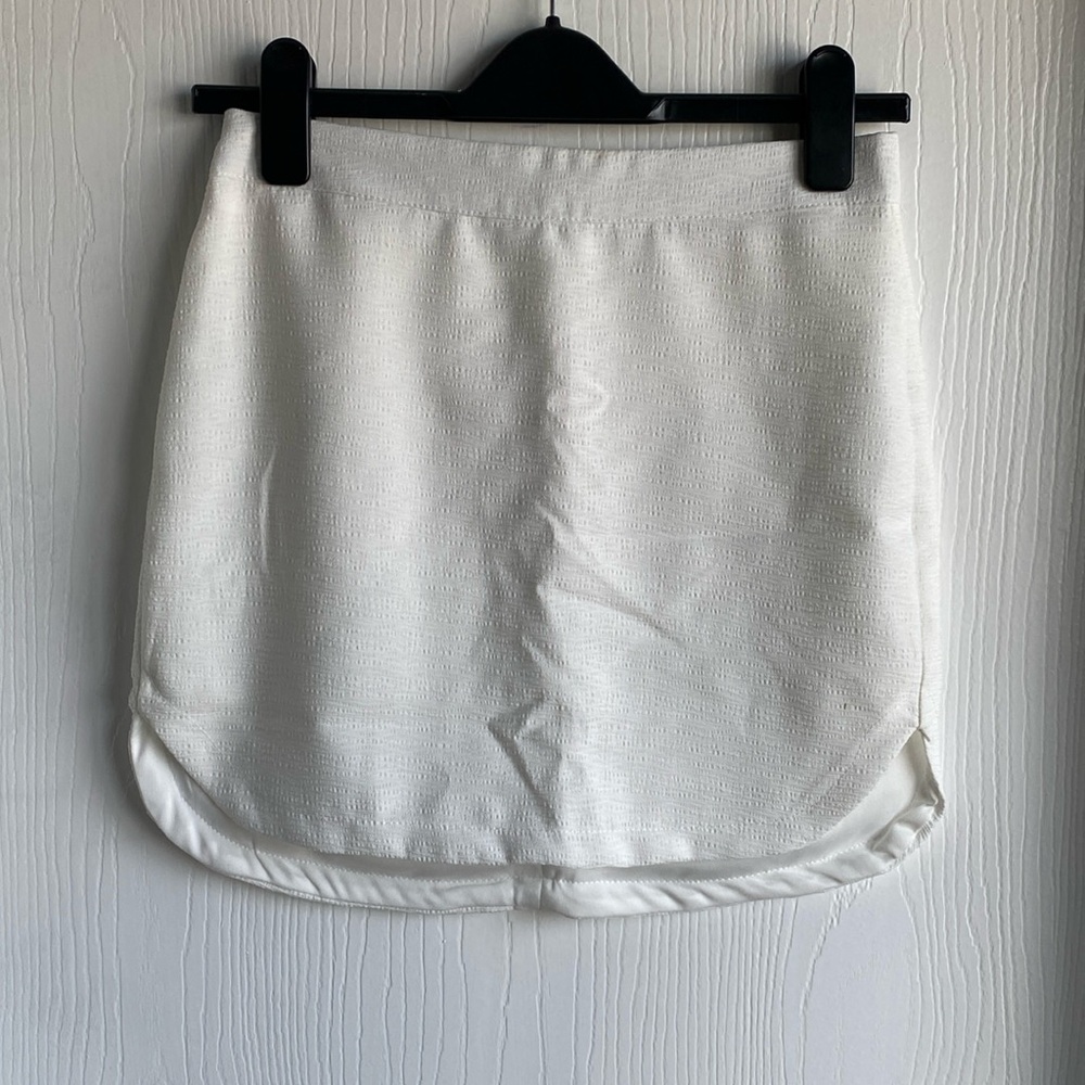 Sans Souchi White Skirt